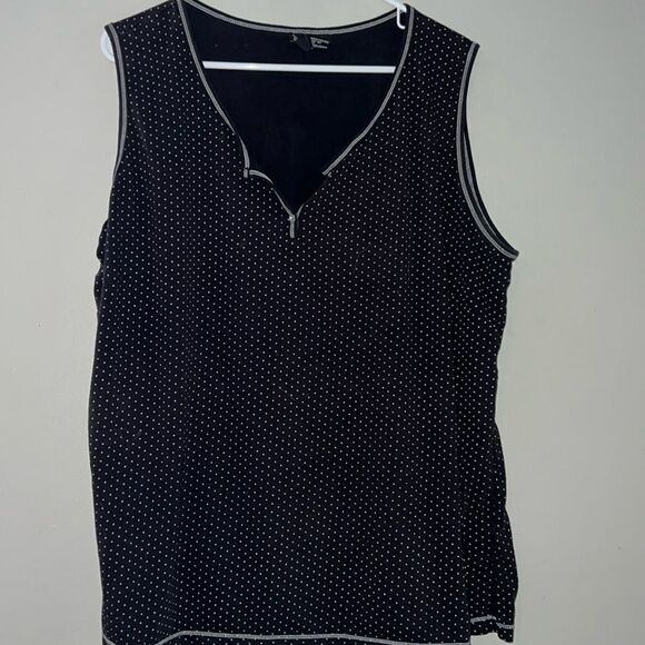 Jason Maxwell size 2X polkadot tank top - Picture 1 of 5